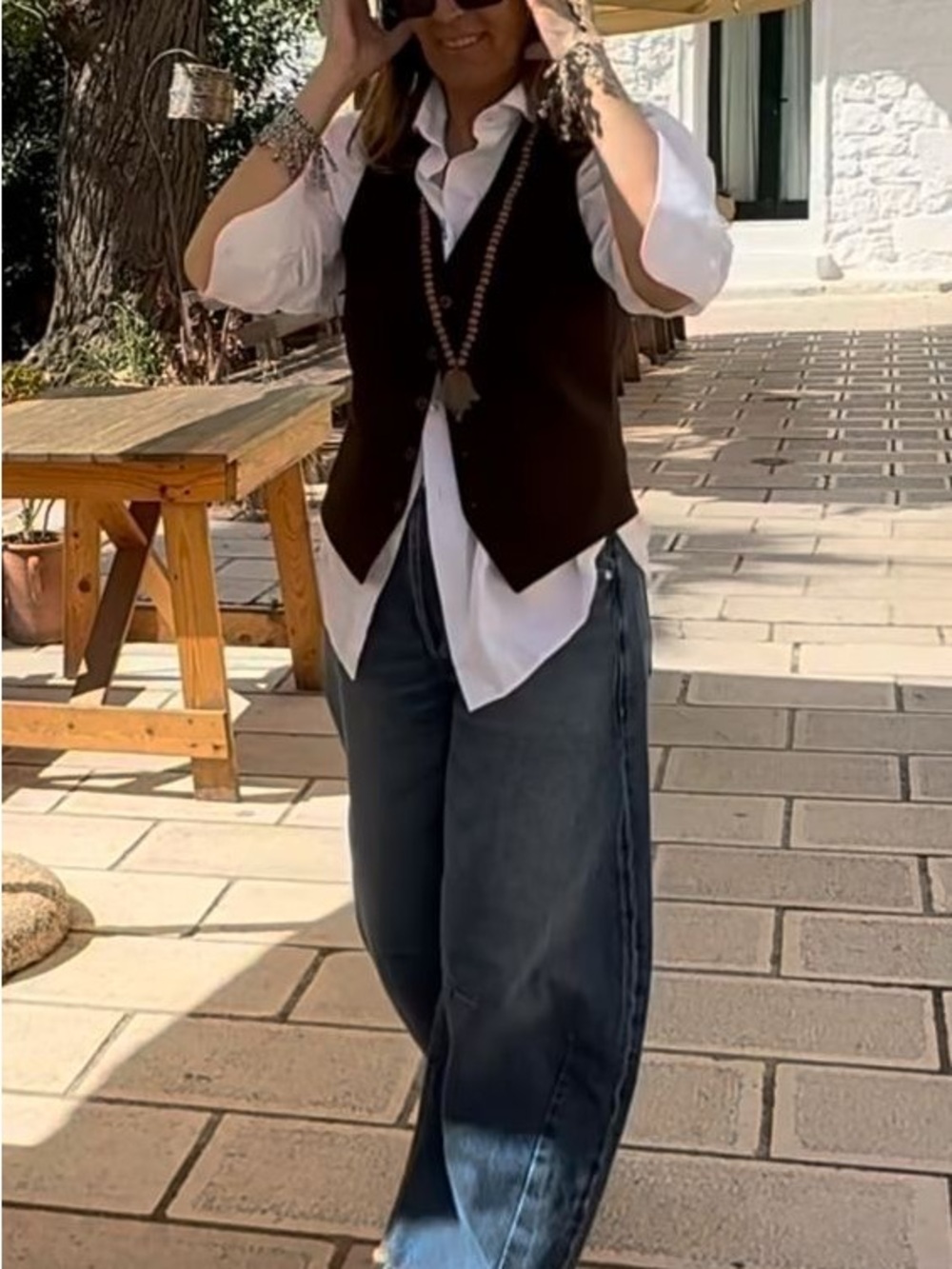 Vintage Pendleton Black Velvet Button-Up Vest-copy